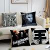 Band T-Tokio H-Hotel Scream Cushion Cover For Pillow Printing Sofa Decoration Home Car Room Coffee Shop Office Nordic Simplicity