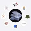 50pcs Frosted Zipper Pouch Suitable for Jewelry Base Shirts Pants Pillows Item Packag Bags Convenient To Carry Self Sealing Dustproof Bag with Holes