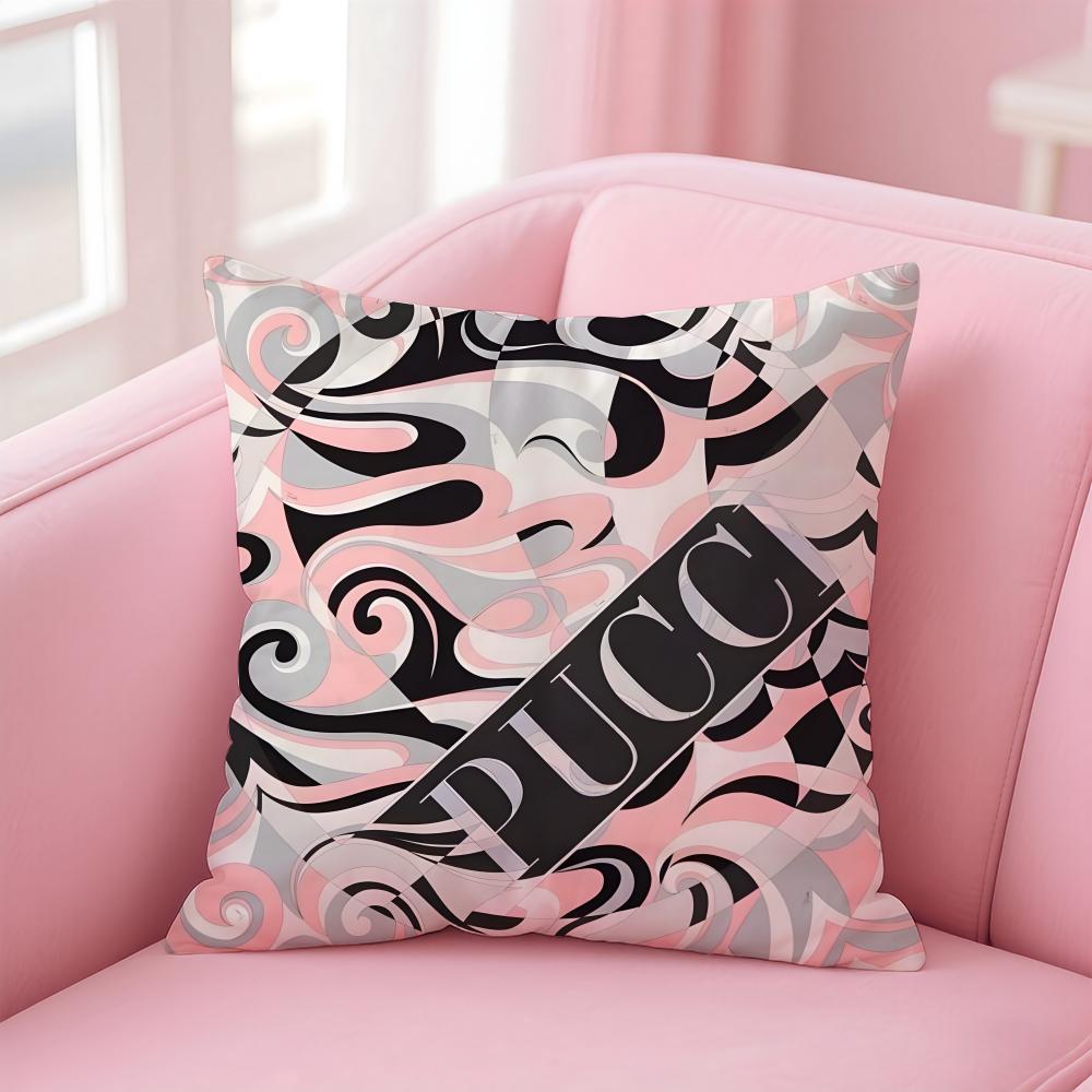 Brand E-Emilio Pucci Srls Cushion Cover Comfortable Reversible Pillow Cover Ideal For Car Sofa Bedroom & Beyond