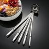 Long Handle Soup Ladle Stainless Steel Measuring Ladle Spoon Tablespoons Ramen Spoon  Hot Pot