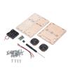 DIY Bluetooth Speaker Kit Stereo Surround Non Toxic Composite Wood DIY Speaker Kit for Pupil