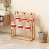 Bamboo Freestanding Towel Rack