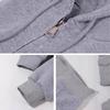 Womens Short Cropped Hooded Zip-Up Sweatshirt Top Slim Fit Long Sleeve Casual Office Wear Fall Winter