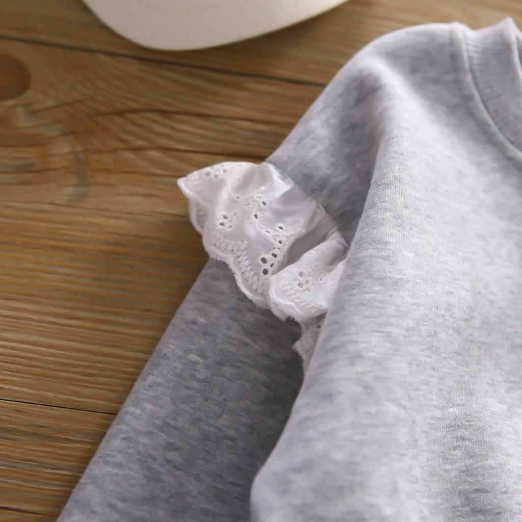 Kids Casual Long-Sleeve Set, Comfortable Daily Wear Outfits