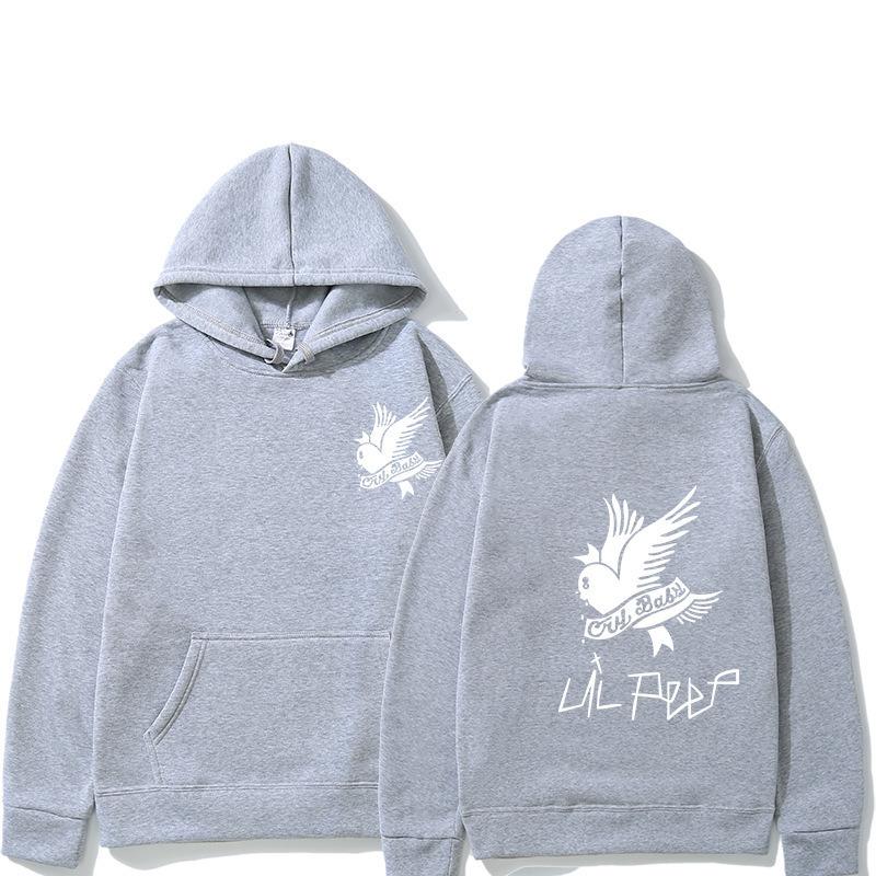 New singer Lil Peep street trend hooded men's and women's pullovers