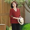 Hodo Elegant Mother's Summer Two-Piece Outfit