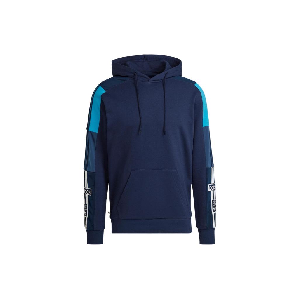 adidas Originals Men's Blue Hooded Sweatshirt HK7478
