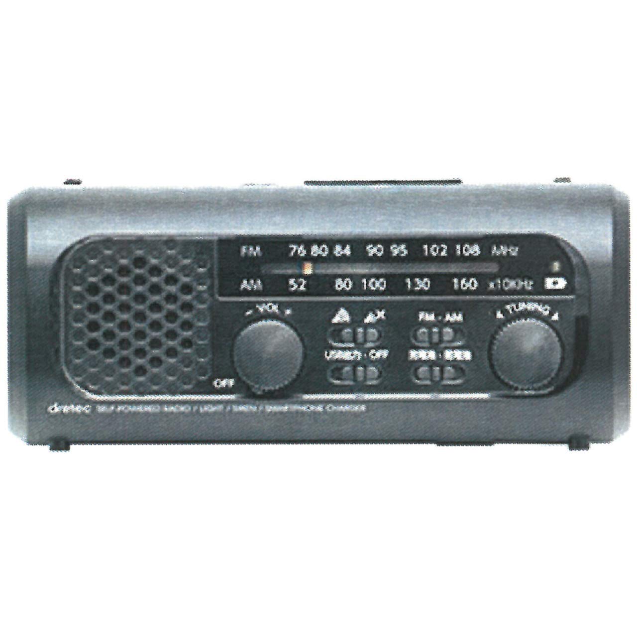 

Just plug it in and charge the radio light 2 Black Radio for disasters PR-322BK чорний