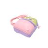 Trendy Dopamine Mini Backpack: Color Block Crossbody Bag for Women, Japanese & Korean Style