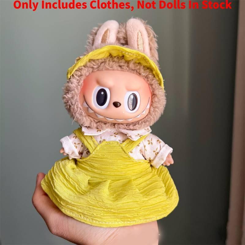 17cm Clothes Doll Soft Fabric Outfit For Sit Sit Party Lovers Only Clothes