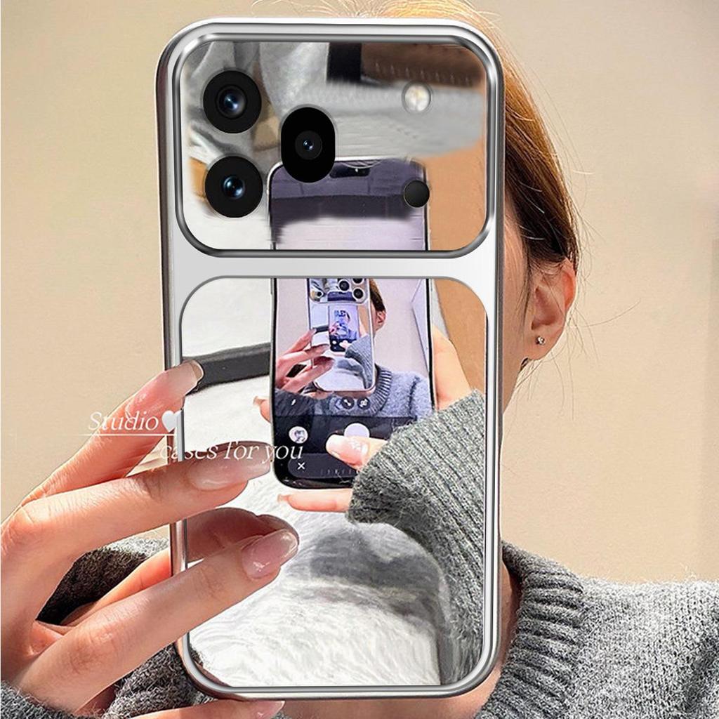 Case for HONOR 600 Pro Trending Big Window Cover Mirror Phone Casing