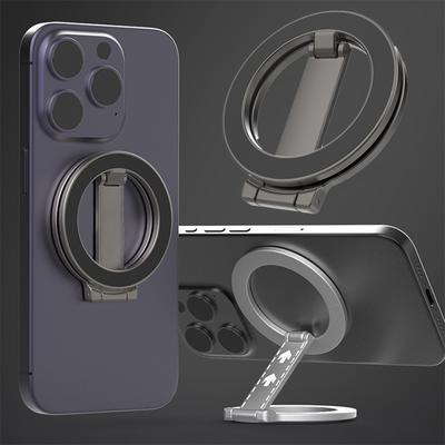 Handy Starker Magnetringhalter Für Apple Magsafe Doppelseitiger Magnet Handy Faltbare Halterung Für iPhone 16 Samsung