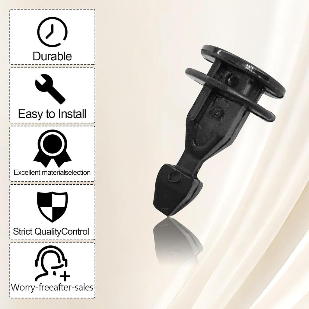 20Pcs Engine Hood Fixing Clip Compatible with Compatible with Honda Honda Odyssey Pilot Ridgeline Acura MDX RDX TLX Replace OE 91547TZ5A02