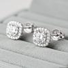 Moissanite Earrings Wrap Diamond Shine BME012