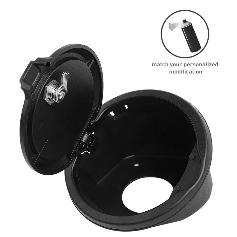 Corrosion Resistant Protective Lockable Gas Fuel Door Caps Cover With Security Lock For JLU 2018-2023 Easy Installation