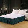 Elastic Bed Skirt Solid Color Ruffled Bed Skirt Elastic Bed Skirt Multiple Colors Multiple Sizes