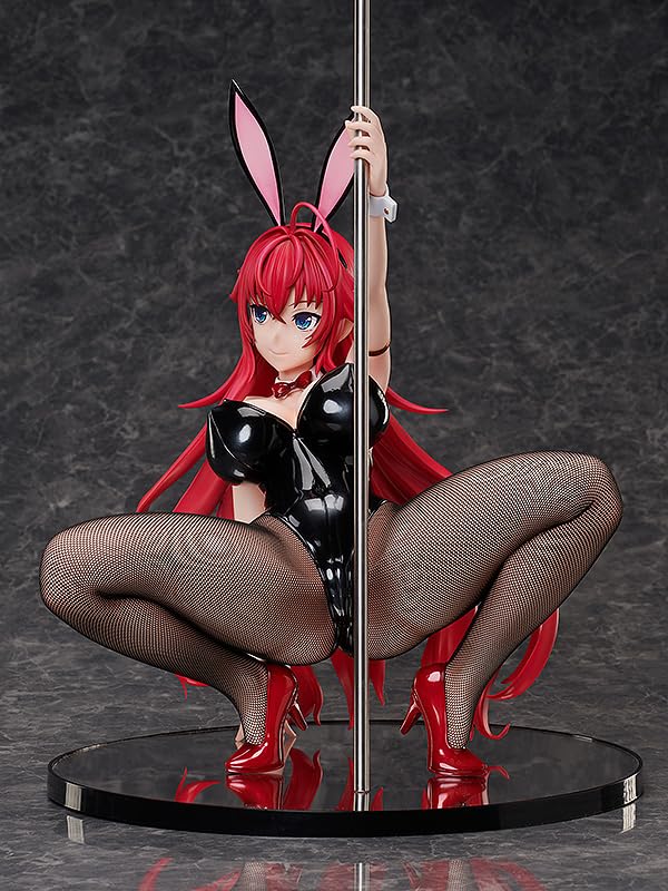 Figurka ze střední školy D x D, Rias Gremory Bunny, plastová, lakovaná, hotová, měřítko 2, ver.. 1/4