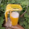 Plastic Bee Queen Marking Catcher One Handed Marker Bottle Plunger Plush Beekeeper Tool Garden Beekeeper Queen Bee Catcher