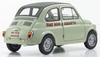 Kyosho Original Fiat Nuova 500 Elaborazione Abarth Record Finished Model KS08966ALG 1/18 (Green Clear)