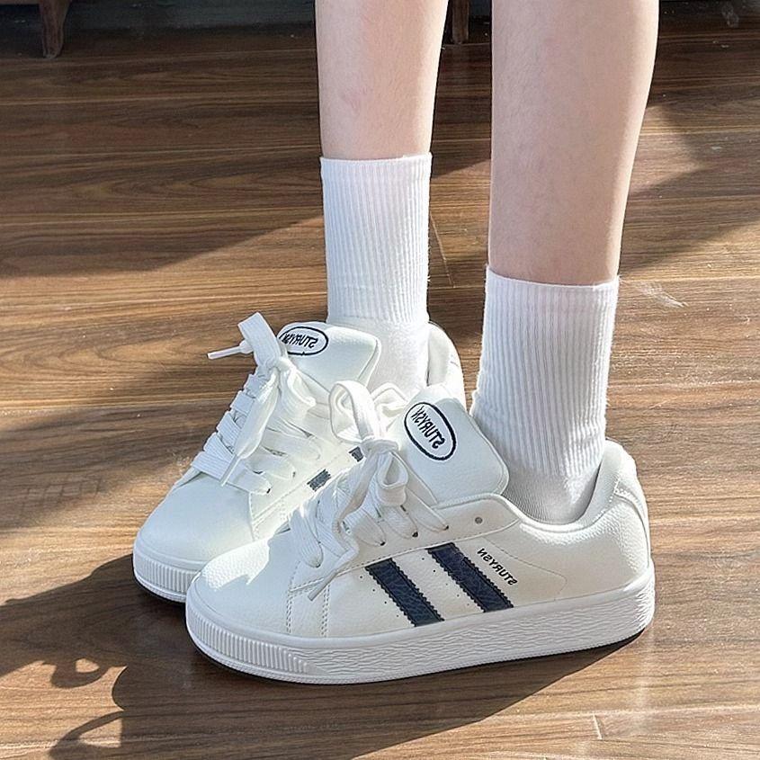 Retro Couple Bread Shoes Men's and Women's Tide Spring New Board Shoes