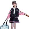 Korean-Style Girls' Baseball Uniform: 2025 Trendy Spring/Autumn College JK Pleated Skirt for Teens