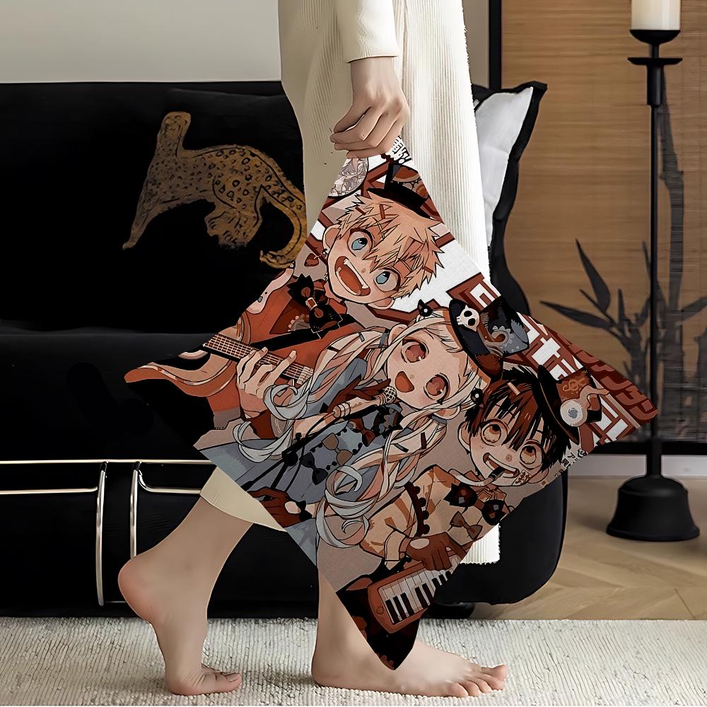 Anime Toilet Bound Hanako Kun Cushion Cover Inches Farmhouse Decor Home Throw Pillow Covers For Couch Decorations