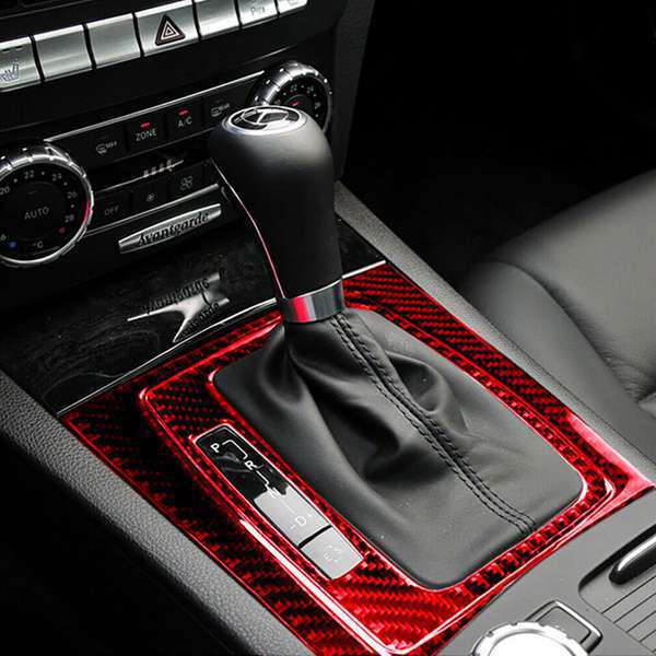 Mercedes W204 C-Class 07-13 Gear Shift Panel Decorative Sticker