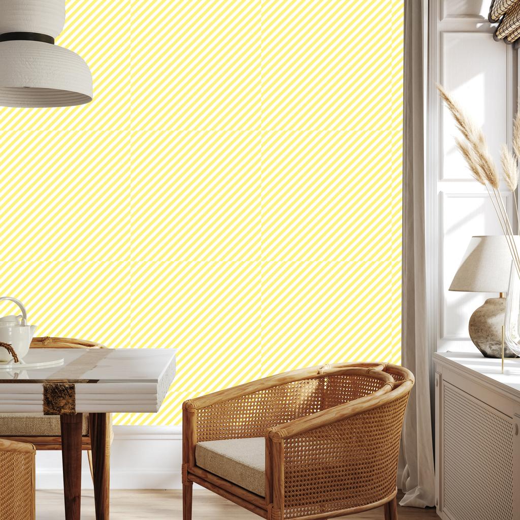 Striped Cream Wallpaper, Top Cream for Living Room and Bedroom 50x1000