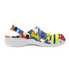 Unisex Printed EVA Beach Shoes Lightweight Breathable Slip On Garden Clogs Pool Bathroom Home Casual Sandals Home Garden Use