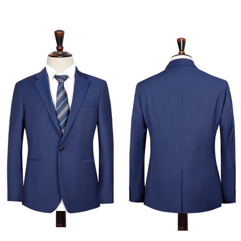 Мужской деловой повседневный костюм из смесовой шерсти 50Y