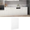 Dishwasher Panel - VIDAXL - 45x3x67 Cm - Chipboard - White - Easy To Clean