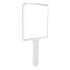 2pcs Handheld Makeup Mirror Portable Square Vanity Mirror Compact Beauty Cosmetic Tool