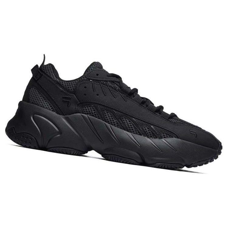 FILA Ade Coverage Low top Casual City Commuting Running Shoes Men's Black F12M031104FBK