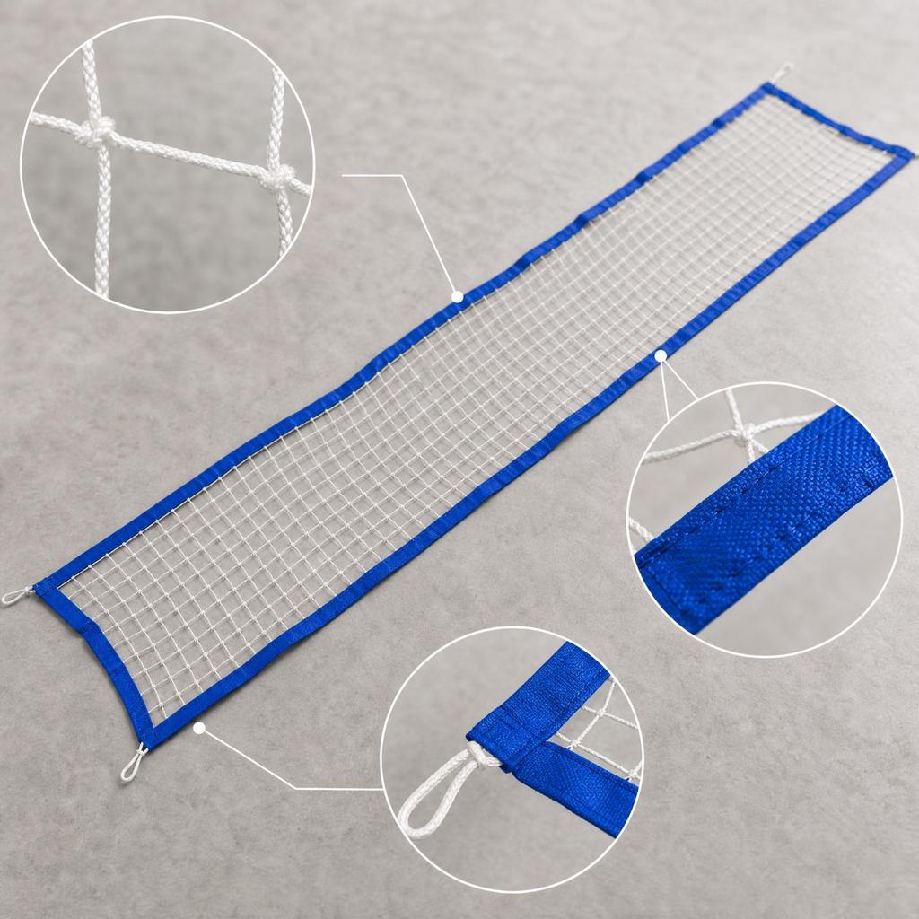 PE Mesh Volleyball Net Reinforced Edging for Swimming Pools, Backyards, Families