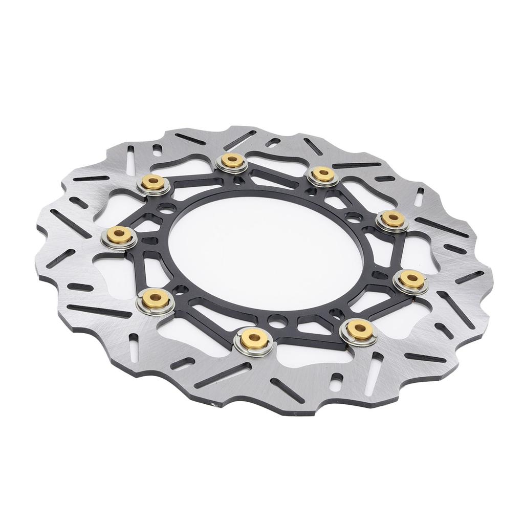 Motorcycle Front Brake Disc Rotor Set 267mm Stainless Steel Caliper Adapter Kit Replacement for NMAX125 NMAX155