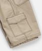 VASTIC Wide Cargo Denim Bermuda Pants_Beige