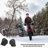 29X12cm Winter Motorcycle Handlebar Gloves Windproof Bike Hand Warmer Mitts Handlebar Muffs for Scooter Snowmobiles Glove