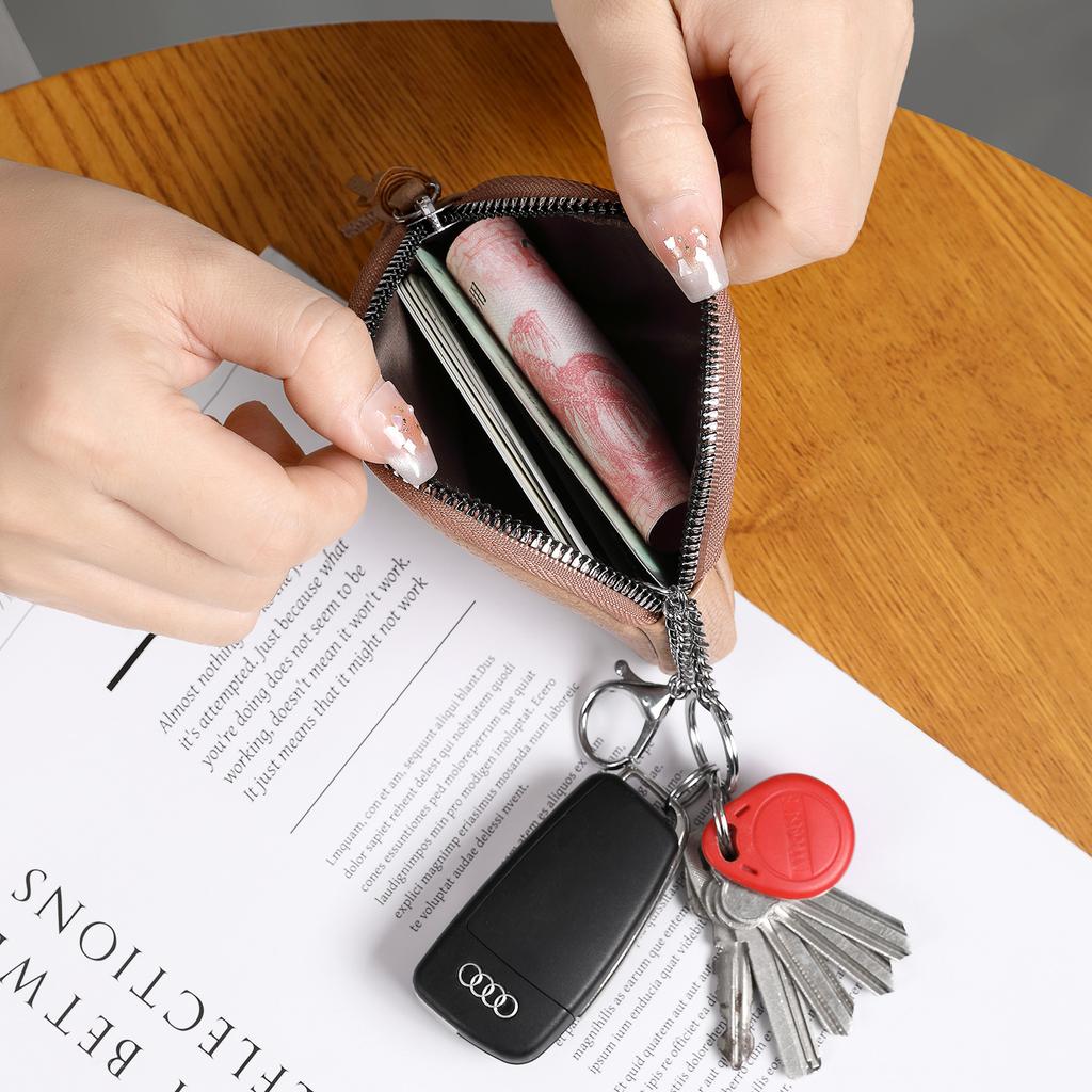 New Mini Creative Cartoon Zipper Coin Purse for Ladies Cute Coin Purse Multi-functional Storage Wallet Card Holder