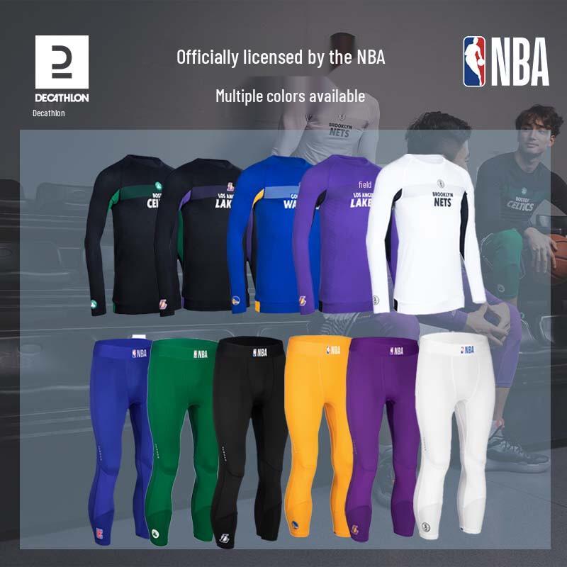Meias e Calções de Compressão para Basquetebol Masculino NBA Decathlon