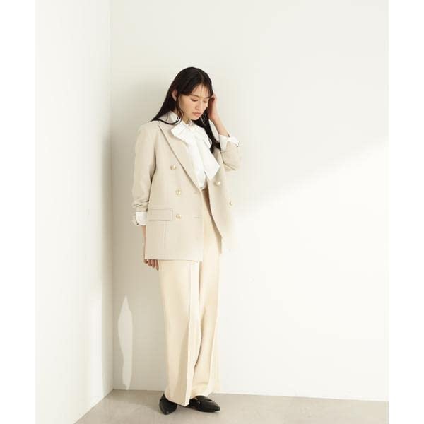 Beauty Flap Pocket Wide Pants [Natural Basic]