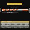 Glass Drill Bit Set Triangular Non-slip Ceramic Tile Punching Drilling Hole Openers Alloy Tile Punching Tools