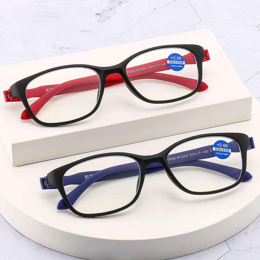 Reading Glasses Men Anti Blue Rays Presbyopia Eyeglasses Antifatigue Computer Eyewear With +1.5 +2.0 +2.5 +3.0 +3.5 +4.0