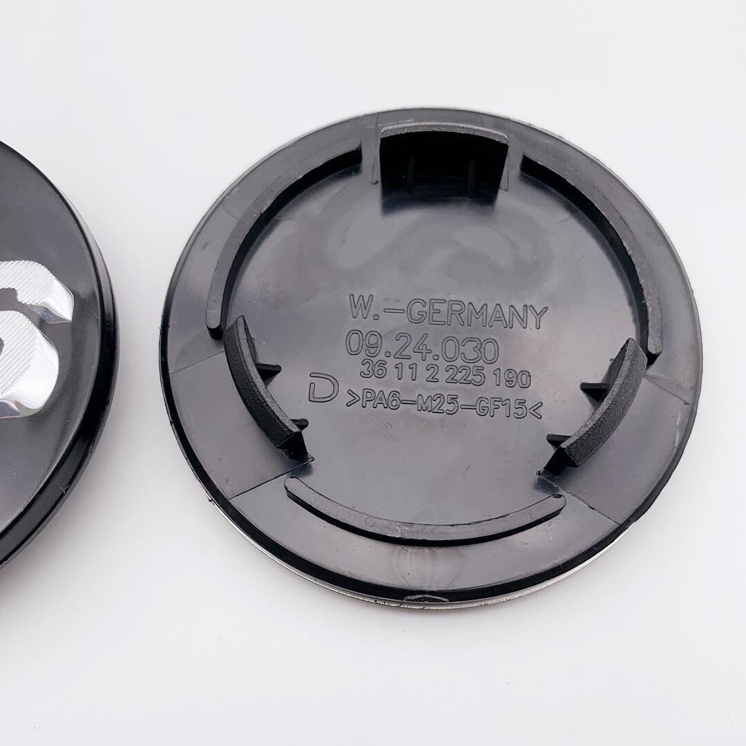 

4 шт. аксессуаров для модификации автомобиля, колпачки ступицы колеса 70 мм, 0924030, центральный значок, пылезащитный чехол, колпак центра колеса серебряный/чёрный