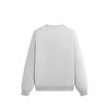 Kith Ss25 Flight Logo Nelson Comfortable Versatile Pullover Crewneck Sweatshirt Men Sweatshirt Light-Stone-Grey KHM033305-002