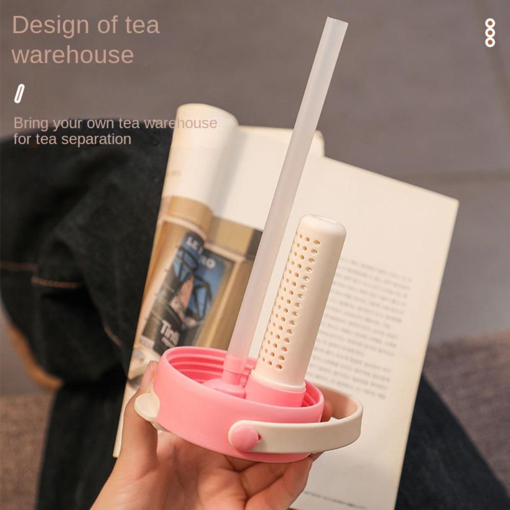 316 Stainless Steel Water Cup Leak-proof Straw Cup Portable Cartoon Insulated Cup