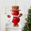 Cross-border Creative Painted Irregular Christmas Ornament - Sequin Snowman Pendant for Indoor Decoration