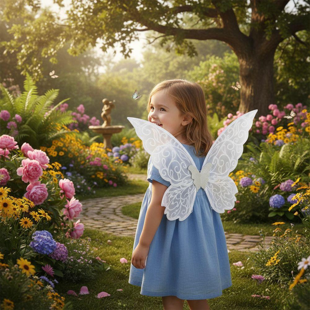 Colorful Butterfly Fairy Wings Sparkle Cosplay Wings Elf Wings Costume Halloween Party