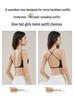 Back Beauty: Popular Invisible Backless Bra with Seamless, Crossable Thin Straps for Summer