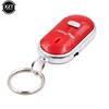 Wireless Anti-Lost Alarm Key Finder Locator Keychain Whistle Sound With LED Light Mini Anti Lost Key Finder