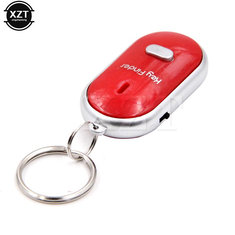 Wireless Anti-Lost Alarm Key Finder Locator Keychain Whistle Sound With LED Light Mini Anti Lost Key Finder
